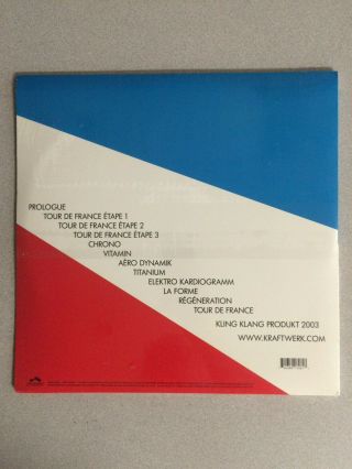KRAFTWERK Tour De France Soundtracks 2 LP Vinyl 2003 2