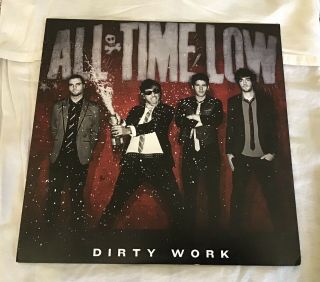 Rare All Time Low Dirty Work Vinyl Like