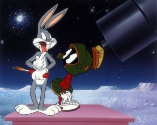 Bugs And Marvin The Martian (cel Related Art) Giclee L.  E.  /250