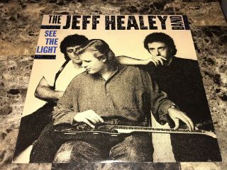 Jeff Healey Band Rare Vintage Pressing Vinyl Record See The Light