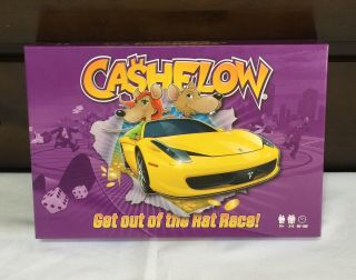 Cashflow Board Game Edition - Get Out Of The Rat Race Board Game