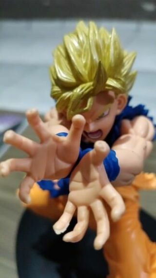 Dragon Ball Z Son Goku Action figurine SSJ2 17cm action model Collectible figure 8