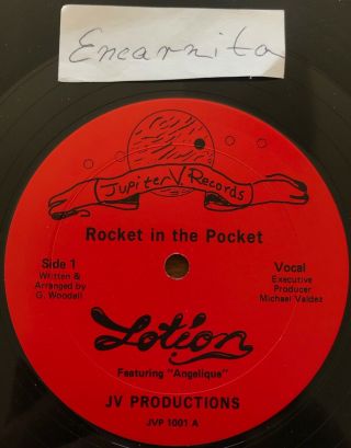 Lotion Feat.  Angelique - Rocket In The Pocket - Jupiter V Rec.  1984 Electro Funk