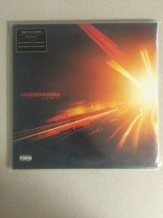 Soundgarden Live On I - 5 2 Lp Vinyl Rare Chris Cornell