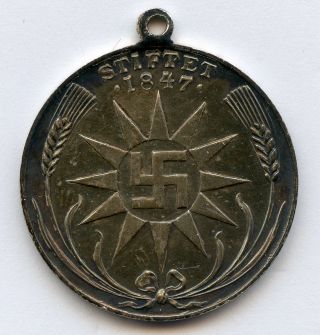 Denmark Danish Carlsberg Beer Medal Swastika