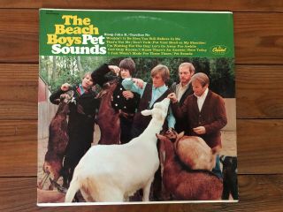 The Beach Boys ‎– Pet Sounds 1966 Capitol N - 16156 Re Jacket Nm - Vinyl Nm