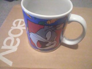 Vintage Warner Bros Bugs Bunny Coffee Mug By Sakura Fast Shipped Looney Tunes