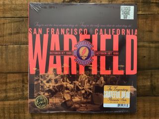 Grateful Dead Live At The Warfield San Francisco Rsd 2 Lp Vinyl