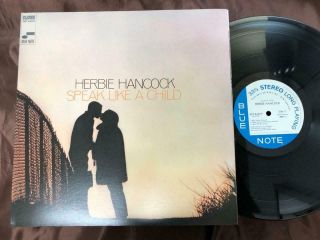Herbie Hancock Speak Like A Child Blue Note Bnj 71077 Stereo Japan Vinyl Lp
