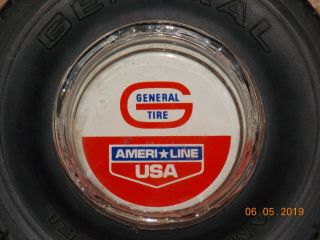 General Tire Ashtray - Ameri Line USA - Red White and Blue 2