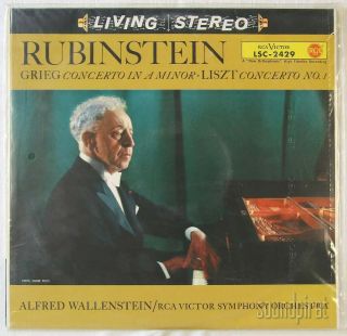 Rubinstein Grieg Liszt Piano Concertos Rca Living Stereo Ed.  1 Lsc - 2429