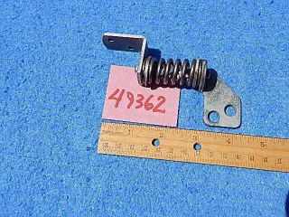 Wurlitzer 1100 1080a Mechanism Snubbing Spring And Bracket Assembly 49362