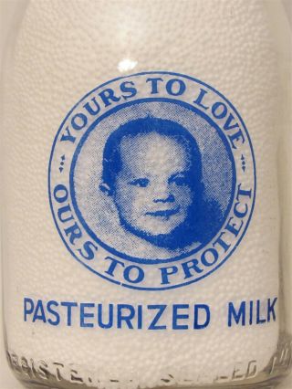 Trpq Milk Bottle Morning Star Dairy W C Meyer Portage Wi Columbia County Baby 46