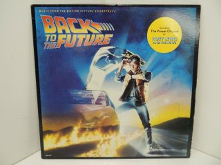 Back To The Future Film Soundtrack 80s Vinyl Record Album Lp.