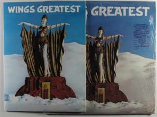 Wings Wings Greatest Capitol Lp Vg,  Shrink Promo W/ Press Kit & Poster