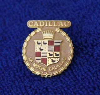 1902 Cadillac Crest Pin Hat Lapel Emblem Accessory Badge Logo Grille La Mothe