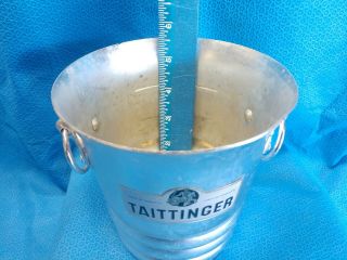 Taittinger Champagne Bucket Ice Grape Handles France Vintage 2