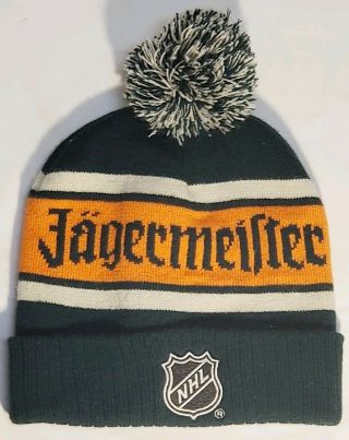 Jagermeister Liquor Nhl Hockey Winter Beanie Hat Cap