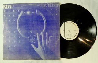 Kiss,  Music From The Elder Vinyl Lp - Rare High Light White Label 188 Japanese