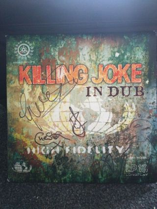 Killing Joke In Dub Triple Coloured Vinyl Album,  Stencil
