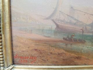 Ivan K.  Aivazovsky Russian Armenian Artist 1889.  Been In My Family For 19 Years. 2
