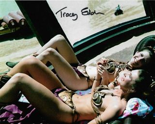 Star Wars - Tracey Eddon - Slave Leia Stunt Double - Hand Signed Photo