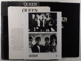 Queen The Game Elektra Lp Nm Promo W/ Press Kit