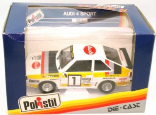 Polistil 1:24 S211 Audi 4 Sport - & Boxed 40 - Years Old L2