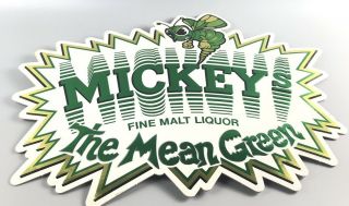 Vintage 1980’s Mickeys Fine Malt Liquor Sign - 2251