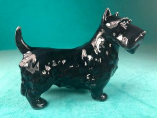 Metzler & Ortloff (germany) Black Scottish Terrier Dog Figurine 5308/2