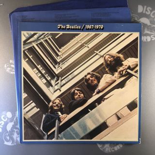 The Beatles 1967 - 1970 (blue) • Vinyl Lp Record • Pcsp718 • Ex/ex