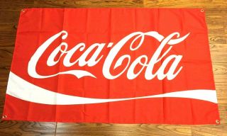 Coca Cola Coke Flag Banner Cloth Sign Poster 3 