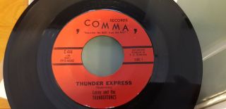 Killer Rare Rockabilly 45 Lenny & The Thundertones Thunder Express - Shippi