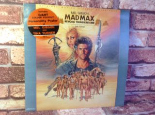 Mad Max Beyond Thunderdome Movie Soundtrack Lp Record Mel Gibson Tina Turner