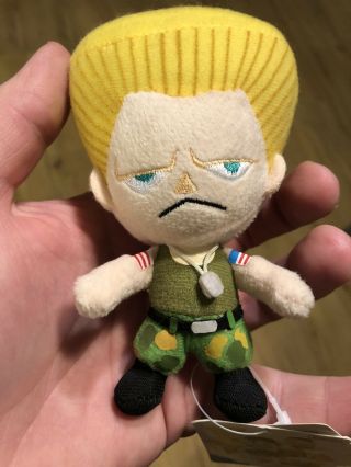 Game Character Toy Street Fighter Guile Soft Plush Toys Stuffed Amuse/capcom Oop