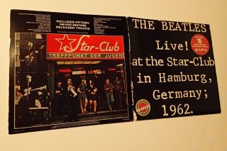 The Beatles Live At The Star - Club In Hamburg,  Germany; 1962.  Double Lp