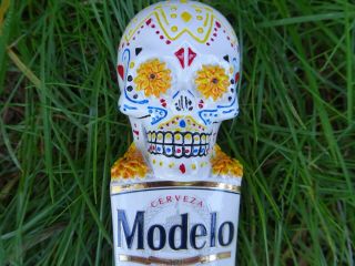 Modelo Especial Day Of The Dead Short 7in.  Beer Tap Handle
