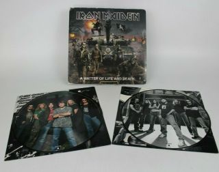 Iron Maiden - A Matter Of Life And Death,  Ltd Ed Pic Disc 2006 Lp Vg Ex