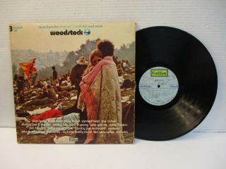8: 3lp Woodstock: Movie From The Soundtrack Cotillion Sd3 - 500 Vg,  /vg,