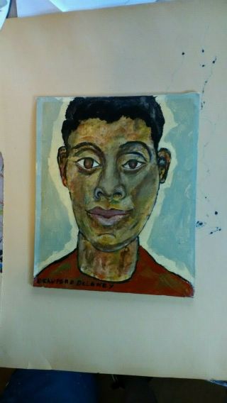 Beauford Delaney,  African American Artist,  Potrait James Baldwin