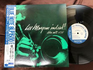 Lee Morgan Presenting Blue Note Bn 1538 Obi Mono Japan Vinyl Lp