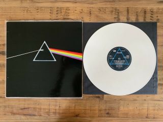 Pink Floyd Dark Side Of The Moon White Vinyl Psych 1978 Dutch Pressing