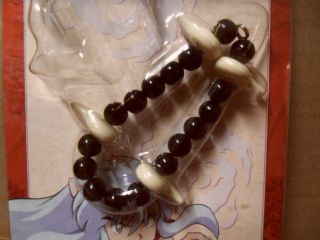Inuyasha Official Japan Prayer Beads Bracelet Banpresto 2002 Rare Cosplay
