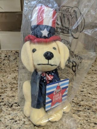 Raising Cane’s 2019 Limited Edition Stars And Stripes Plush Puppy