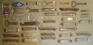 Vintage Beer Bottle And Can Openers See List