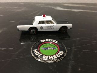 Hot Wheels Redline Police Cruiser With Button