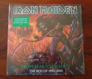 Iron Maiden.  From Fear To Eternity.  Best Of 1990 - 2010.  3 Lp Picture Disc.