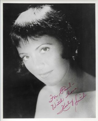 Keely Smith (that Old Black Magic) Hand - Signed 10” X 8” Portrait