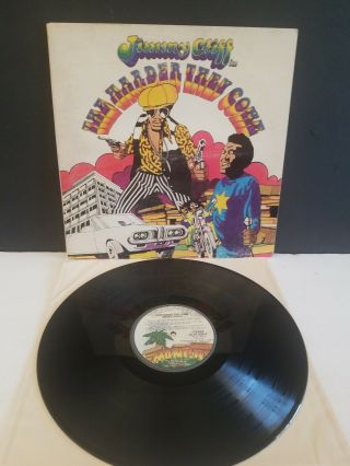 Jimmy Cliff ‎ The Harder They Come Lp 1973 Mango Mlps - 9202