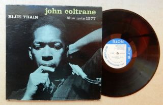 John Coltrane: Blue Train Lp Blue Note 1577 Mono Ny Labels